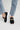 Beyond Kadın Beyaz Taban Siyah Zincirli  Sneaker 4cm BYNDSNKK04