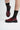 Beyond Kadın Bordo  Rugan  Düz Kalın Taban Loafer Makosen Ayakkabı 4cm BYNDLFRK02