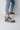 Beyond Kadın Gri Toka Detaylı Paraşüt Kumaşlı Rugan Sneaker 4cm BYNDK07