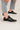 Beyond Kadın Siyah - Beyaz Taban Bağcıklı File Detaylı Deri Sneaker 3cm BYNDJACK01